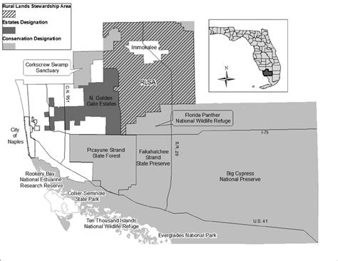 Map Of Collier County Map By Michael Falkner Download Scientific Diagram