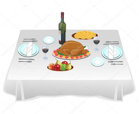 Dinner party — Stock Vector © 160377 #5361346