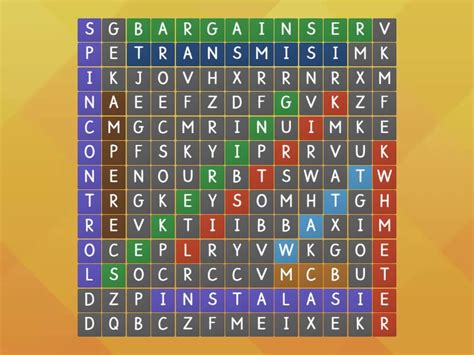 Instalasi Listrik Rumah Tangga Wordsearch