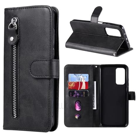 Wholesale Zipper Pocket Leather Wallet Stand Case For Xiaomi Mi 10t 5g Mi 10t Pro 5g Redmi