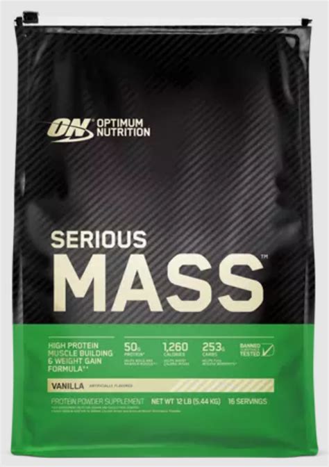 Serious Mass купить оптимум нутришн сириус масс в Украине и Киеве цена на Optimum Nutrition