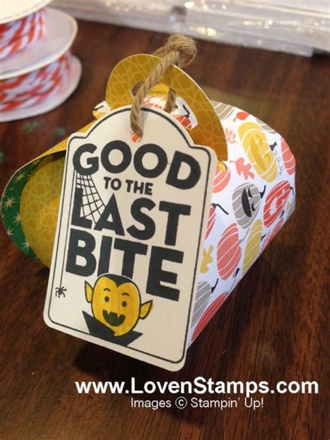 Good To The Last Bite Simple Halloween Treat LovenStamps Boite