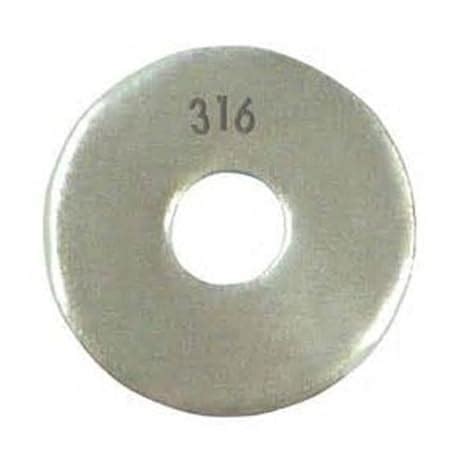 Small Parts Stainless Steel Flat Washer Plain Finish Meets Din