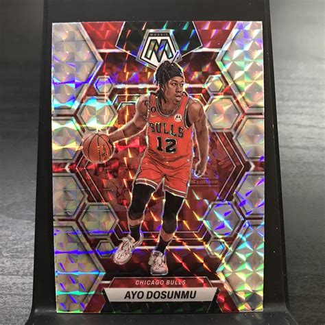 AYO DOSUNMU 2022 23 Panini Mosaic Silver Prizm 197 NBA Bulls EBay