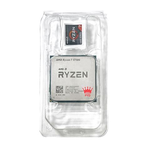 Amd ryzen 7 5700g r7 5700g 3 8ghz oito núcleo 16 thread 65w processador