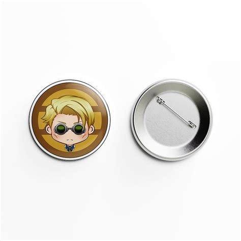 Jujutsu Kaisen Anime Button Badges The Engrave Slave