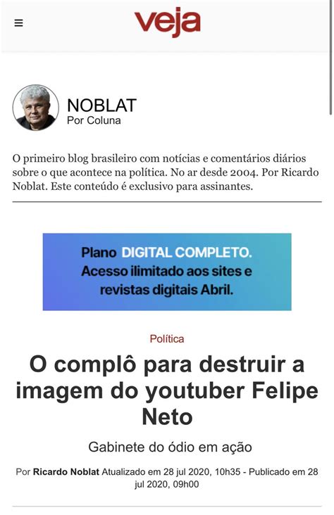 Felipe Neto on Twitter Nunca participei de grupo de transmissão que