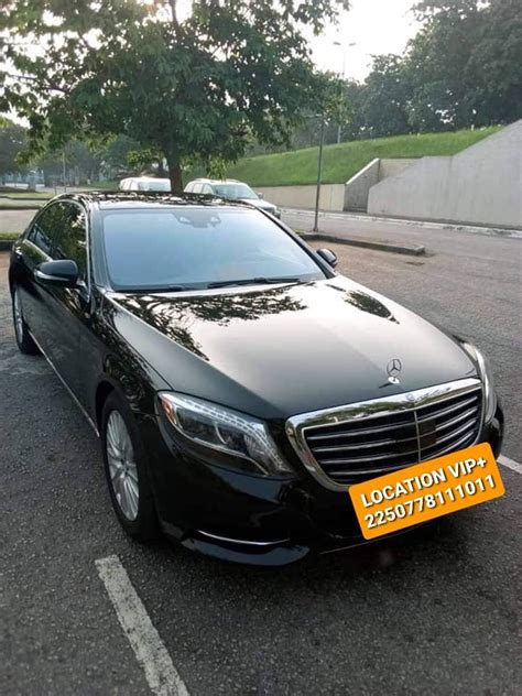 mercedesse S500 en location abidjan BazarAfrique Côte dIvoire