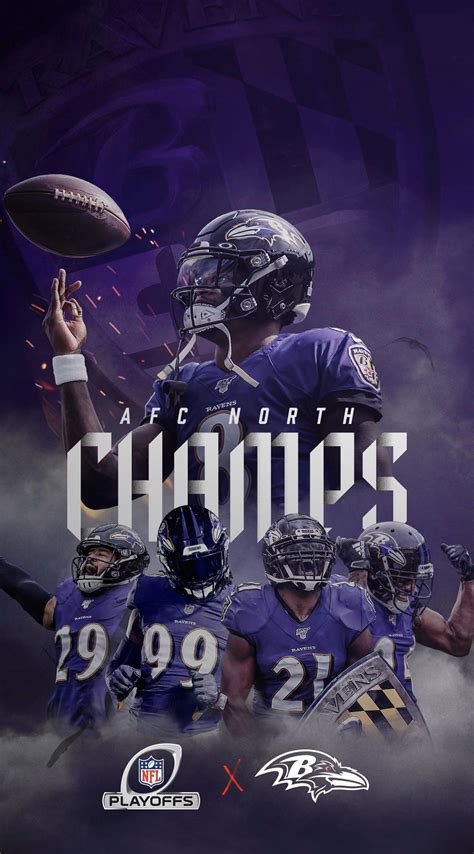 Afc North Champs Look At That Beautiful Ravens App Splash Screen R