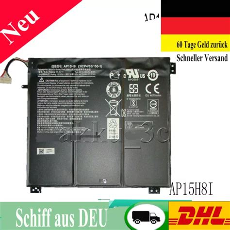 NEU FÜR ACER ASPIRE CLOUDBOOK AO1 431 SERIES AP15H8i Akku KT 0030G 008