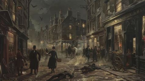 Victorian Mystery: Crime Scene Investigation in Old London Streets ...