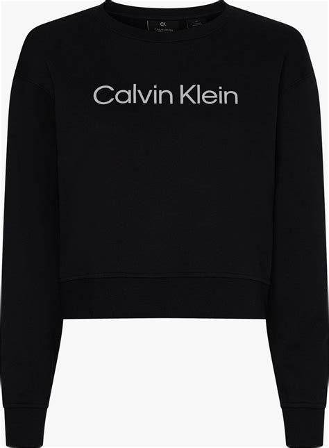 Calvin Klein Cotton Terry Logo Sweatshirt • Pris