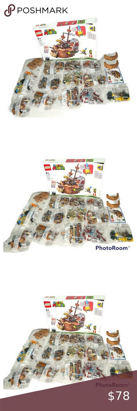 LEGO Super Mario 71391 Bowser’s Airship Expansion Set Wizard Koopa ...