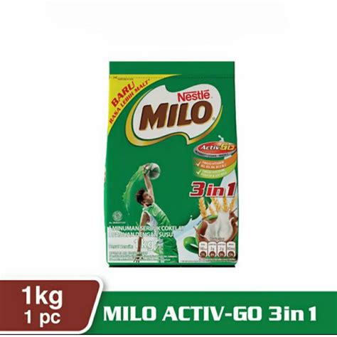 Jual Milo Active Go In Pouch Kg Milo Susu Bubuk Kg Shopee