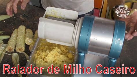 PASSO A PASSO Ralador De Milho Caseiro Ralador De Milho Ralador Milho