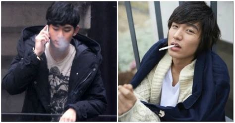 10 Korean Celebrities Who Have Been Caught Smoking Koreaboo