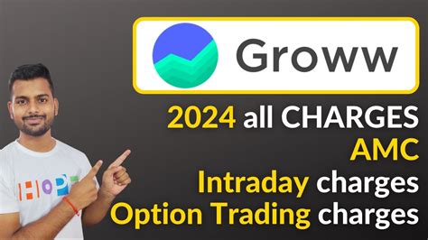 Groww App Hidden Charges Groww App Brokerage Charges Option