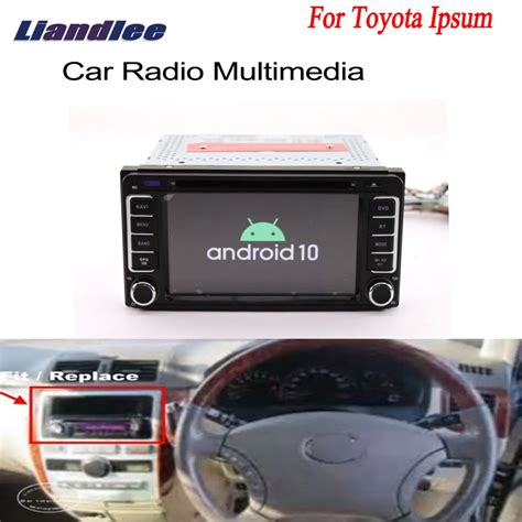 Din Samoch D Radio Odtwarzacz Dvd Dla Toyota Ipsum Z