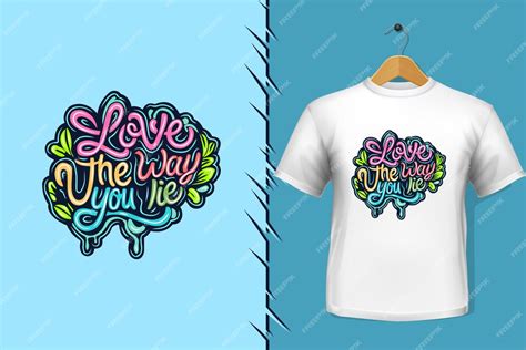 Premium Vector Tshirt And Apparel Trendy Life Quotes Colorful Typography Design