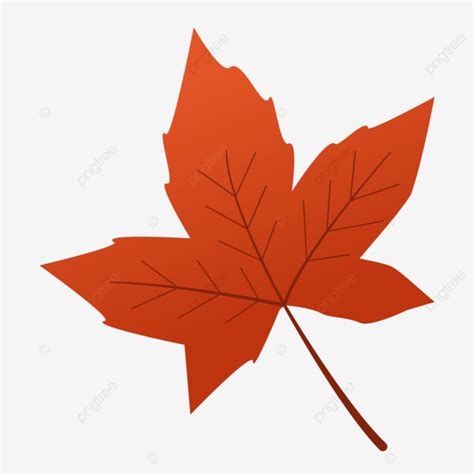 Autumn Red Maple Leaf Illustration Design, Maple, Autumn, Leaf PNG and ...