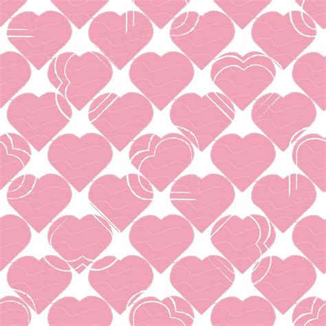 Premium Vector Packaging Pattern Pink And White Heart Pattern