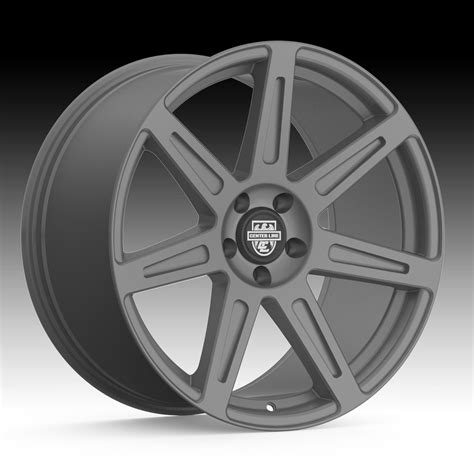 Centerline 670gm Sm1 Rev 7 Satin Gunmetal Custom Wheels Rims