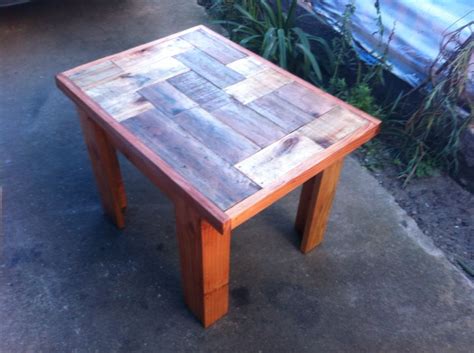 Mesa De Madera Reciclada Pino Oregon Pallet Table Decor Table