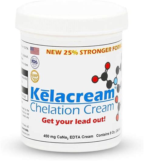 Kelacream Edta Heavy Metal Detox Cream Health And Household