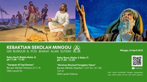 Sekolah Minggu Besar April Laoshi Patricia Abraham Menaati