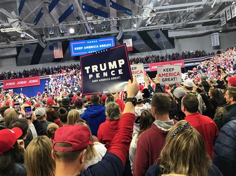 Trump rally held in Knapp Center - The Times-Delphic