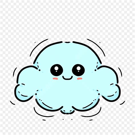 Lighted Cloud Clipart Transparent Png Hd Cute Clouds In Light Blue