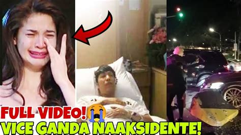 VICE GANDA CAR ACCIDENT FULL VIDEO NG LUXURY CAR NI VICE GANDA YouTube