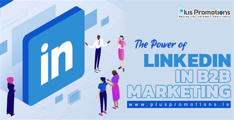 The Power Of Linkedin In B2b Marketing Plus Promotions Plus Promotions