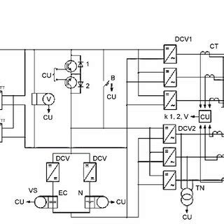 Schematic diagram of a power plant with hybrid energy storage ...