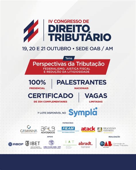 IV Congresso de Direito Tributário da Região Norte ABDF