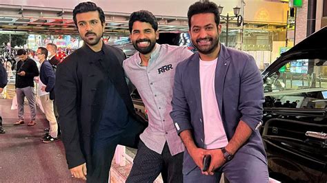 Ram Charan Shares Pics Of Good Times With Rajamouli Junior NTR In Japan