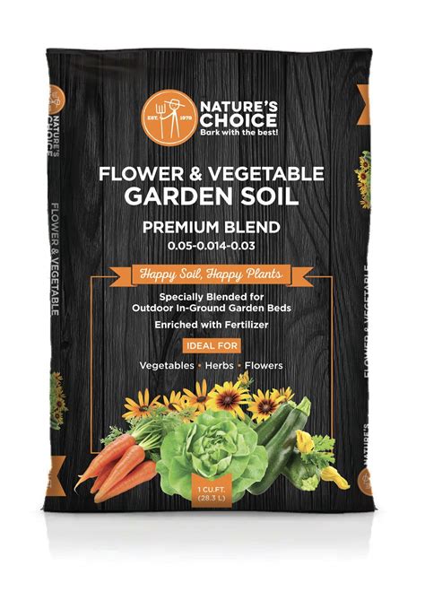 Flower and Vegetable Garden Soil – Nature's Choice