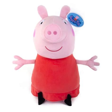 JEU PEPPA PIG Cochon De 50 CM Peluche Doux Jouet Pour Enfants EUR 24 58