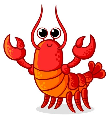 Cute Lobster clipart free image - Clipart World