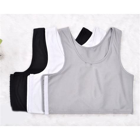 Crop Vest Chest Binder Tank Tops Vest Breast FTM Tomboy Lesbian