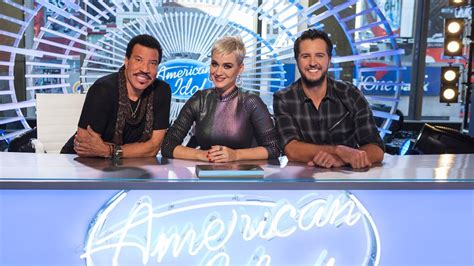 American Idol Judges Katy Perry Luke Bryan Lionel Richie