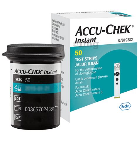 Accu Chek Instant Test Strip Only Strip Buy Box Of Test Strips