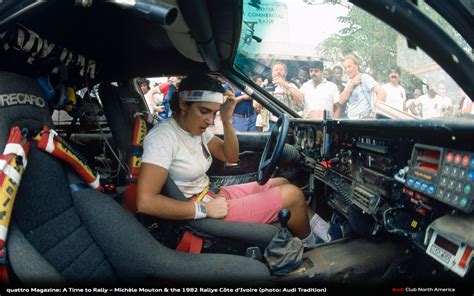 quattro Magazine A Time to Rally Michèle Mouton the 1982 Rallye