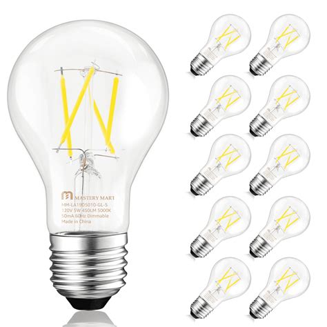 Mastery Mart Edison Led Bulbs A Dimmable E Watt Equivalent K