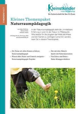 Naturraumpädagogik in der Krippe U3 Glossar Kleinstkinder