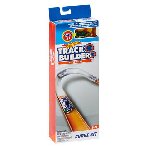 Hot Wheels Track Builder Curve Set Thimble Toys