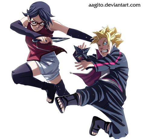 Gambar Boruto Love Sarada Gambar Naruto