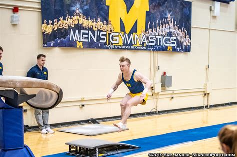 Vault Um Men S Gymnastics Vs Uic 3 30 19 Sjanickiphoto