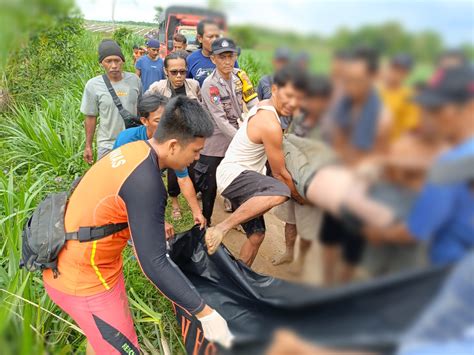 Tim SAR Gabungan Temukan Korban Tenggelam Di Sungai Kali Miring