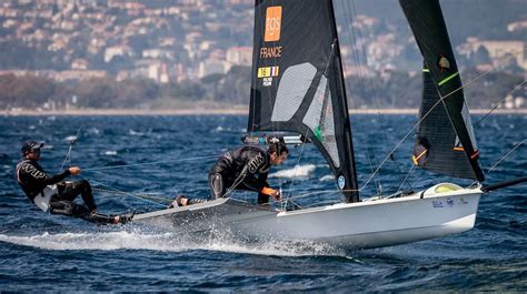 Sports Voile Nolot Mazella Et Les Quipages Fischer Pequin Et